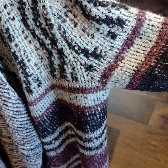 Lucky Brand Open Knit Cardigan, size L - Picture 2 of 5